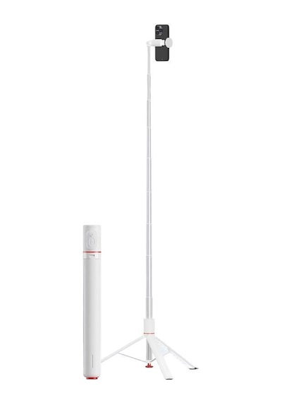 Tripod Çok Amaçlı Kumandalı 1.77m Selfie Çubuğu Tt01 Beyaz