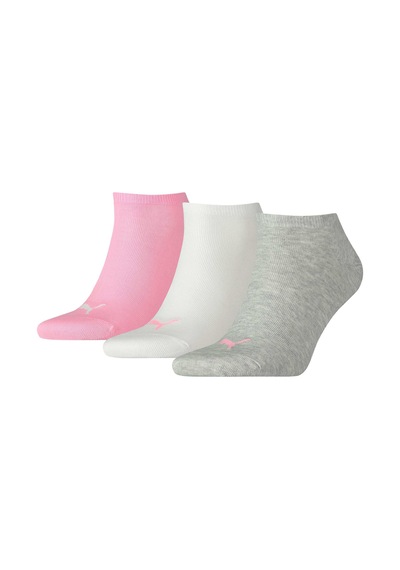 Puma Unısex Sade Çorap 3li Paket 906807 20 Pembe