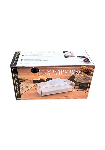 Lux Wipe Box Peçetelik Beyaz - Çok Renkli