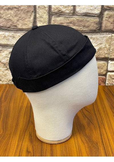 Hamze Docker Hip Hop Snapback Rapper Model Gabardin Şapka Siyah