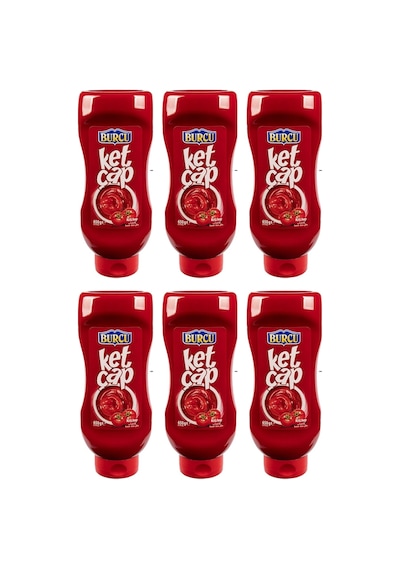 Burcu Ketçap 650 Gr Tatlı X 6 Adet