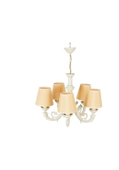 Massarelli Turia Avize Krem 5 Kollu Sarı Krem