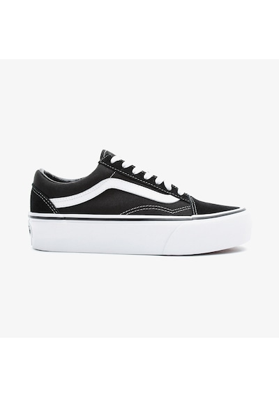 Vans Old Skool Platform Siyah Kadın Sneaker - Va3b3uy28 Siyah