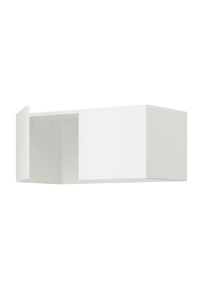 Ikea Lastare Kapaklı Gardırop Yükseltme Ünitesi, Beyaz, 80x42x36 Cm