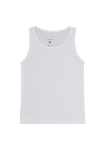 U.S. Polo Assn. U.s. Polo Kız Çocuk Basic Kalın Askılı Atlet 1674 Siyah Siyah