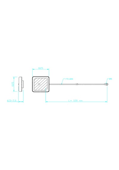 Antenna Home Ahgg.202 Gps/bd Dahili Anten 12cm Ipx