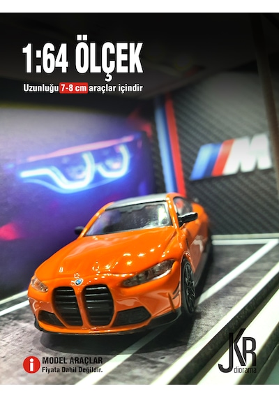 Fast And Furious V3 Diecast Led Işıklı Akrilik Korumalı Stand/diorama 1:64 Ölçek