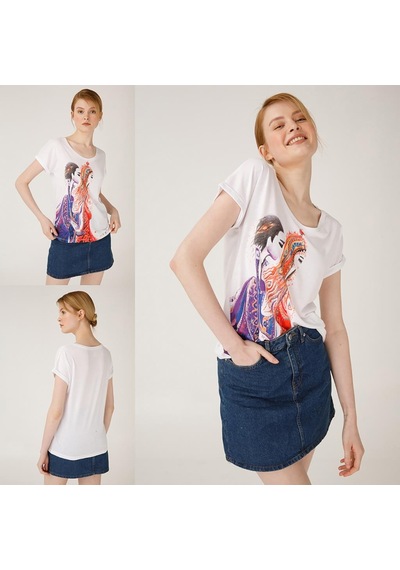 Biggdesign Aşk Kadın T-Shirt