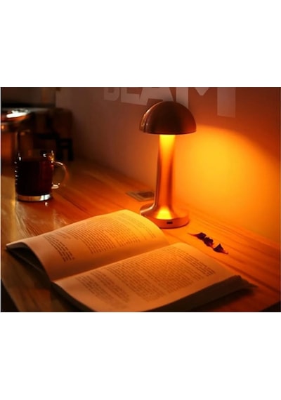 River World Masa Lambası Led Dokunmatik Mantar Çok Renkli