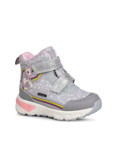 Buckhead Unicornie Buck3033-bh004 Işıklı Su Geçirmez Çocuk Botu - Gri Gri