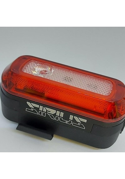 Moon Sirius Usb 200 Lümen Arka Lamba Siyah