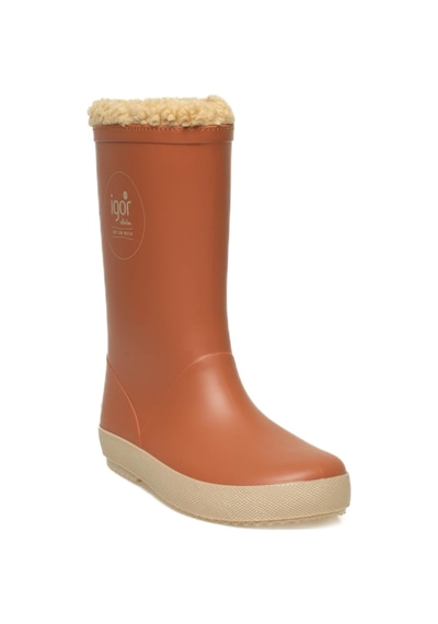 Igor W10293k Splash Dk Borreguito Yağmur Karamel Çocuk Çizme Kahverengi