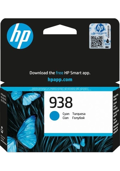 Hp 938 Cyan Mavi Kartuş 4s6x5pe