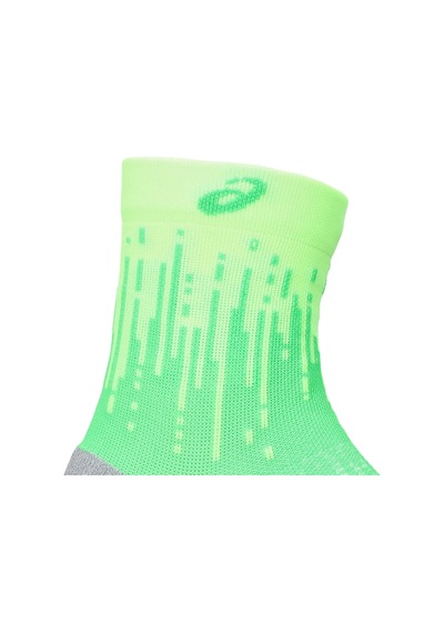 Asics Performance Run Sock Quarter Unisex Parrot Green/pure Silver 3013b349-300
