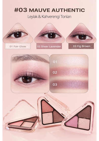 Clıo Essential Shadow Tap 03 Mauve Authentic