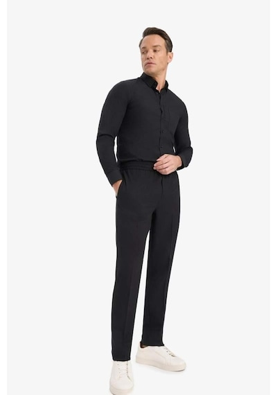 Defacto Jogger Fit Düz Paça Her Yöne Esneyen Pantolon A9943ax25aubk27 Siyah