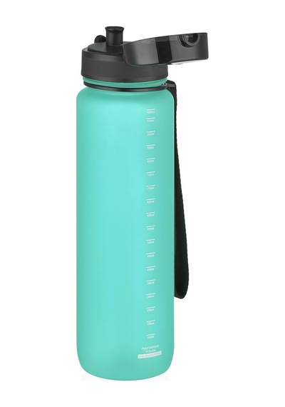 Tr Büyük Boy 28 Cm 1000 Ml 1 Litre Tritan Su Matarası 14 Renk Fiftyfifty Softtouch Genel