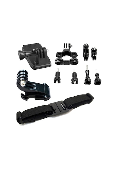 Aksiyon Kamera Kask Klipsi J-hook 8 Parça Motorcu Aksesuar Seti