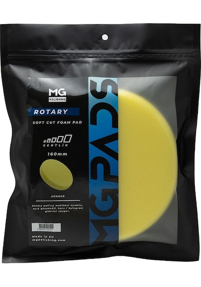 Mg Pads Rotary Hare/hologram Giderici Cila Süngeri Sarı - 160 M