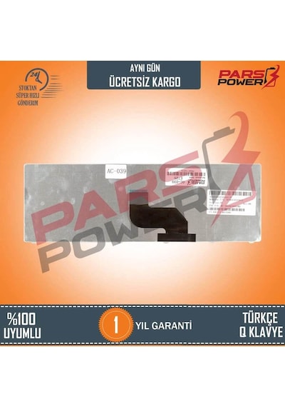 Acer Uyumlu Nsk-Gfb0T, Nsk-Gfb1D Notebook Klavye Siyah Tr