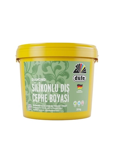 Düfa Diamond Silikonlu Dış Cephe Boyası Beyaz 20 0.3