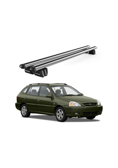Pençe Kia Rio Sw 2000-2005 Uyumlu Gri Ara Atkı 109cm Port Bagaj Tavan Barı