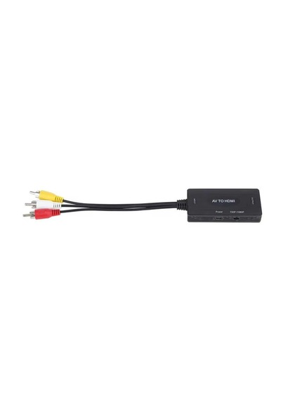 Cr01 Rca Av Anlalogdan Hdmi 1.3 1080p Hdtvye Video Ve Ses Dönüştürücü Adaptör