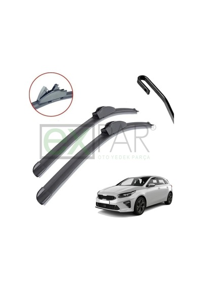 Kia Ceed Uyumlu Ön Cam Silecek Süpürgesi Takımı 2019 - 2024 Ceed Ön Silecek Sağ Sol