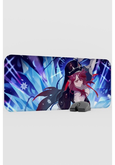Rosaria Genshin Impact Anime Oyuncu V1 - 70x30 Xl Gaming Mouse Pad Fare Altlığı