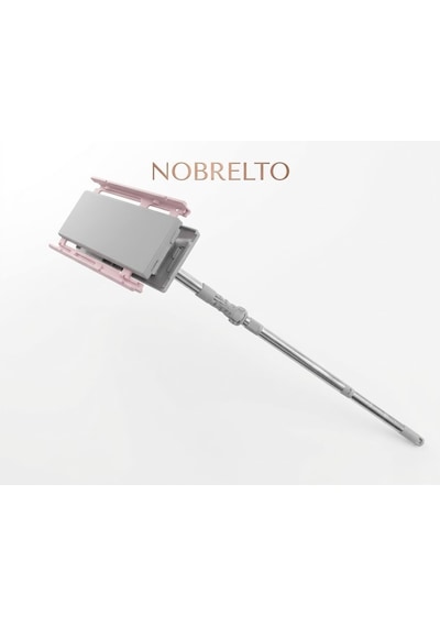 Nobrelto Click Mop 32 Cm Büyük Boy - Kendinden Sıkıştırmalı Pratik Yer Silme Mopu