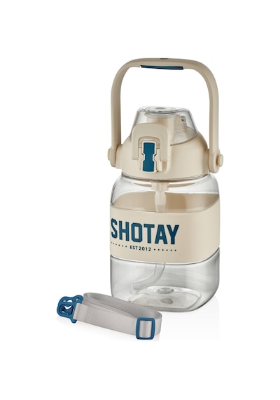 Shotay Rıbbon Grıp Matara Beyaz 1000 Ml.
