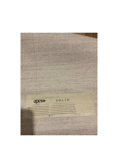 Solid 8333 Bej Halı Çok Renkli