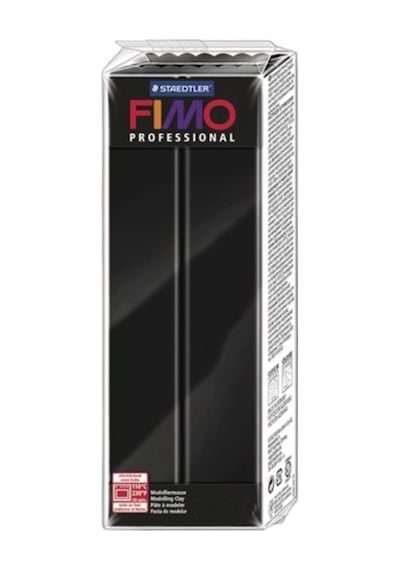 Fimo Professional Polimer Kil 454 G Black