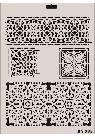 Rich Dantel Seri Dn-905 Stencil 35X25 Cm