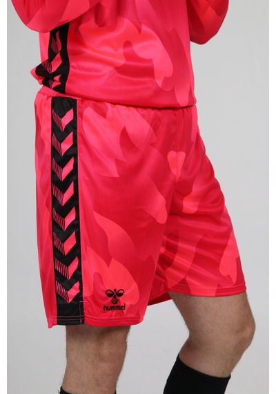 Hummel Elegance Profesyonel Kaleci Şortu Nar Çiçeği