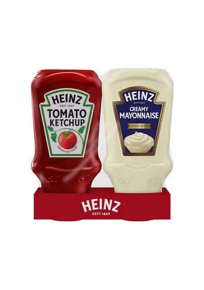 Heinz Ketçap 375 G + Mayonez 330 G İkili Set