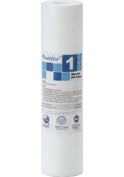 Aquames Su Arıtma Purefer 10" 1 Mikron Tortu Filtresi