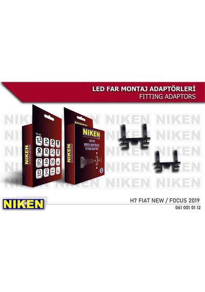 Nıken Led Far Montaj Adaptoru H7 Fıat New/focus 2019 L15 AOD-NIKEN 061 001 01 12