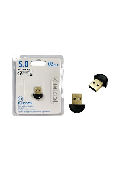 PL-9337 Mini Usb Adaptör Usb 5.0 Bluetooth Dongle