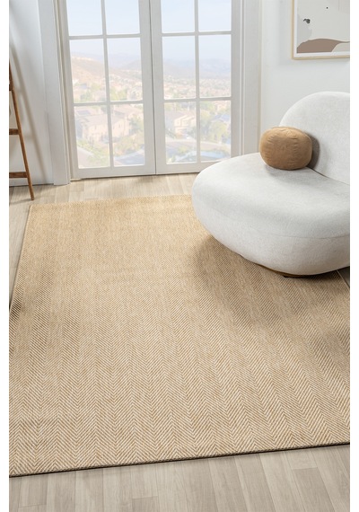 Mariesse Home Hav Toz Vermez Kolay Temizlenen Hasır Doku Sisal Halı 665-bej