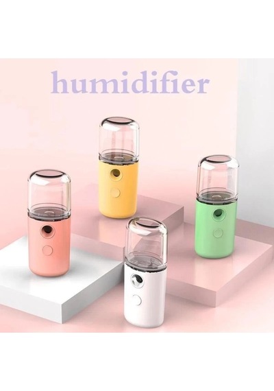Şarjlı Mini Yüz Nemlendirici Dezenfektan Cihazı Mist Sprayer Standart