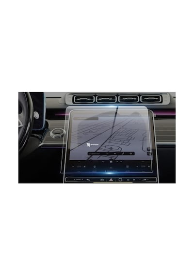 Mercedes S400 Uyumlu 12.8 İnç Araç Ekran Koruyucu Multimedya Nano 9h Kırılmaz Şeffaf