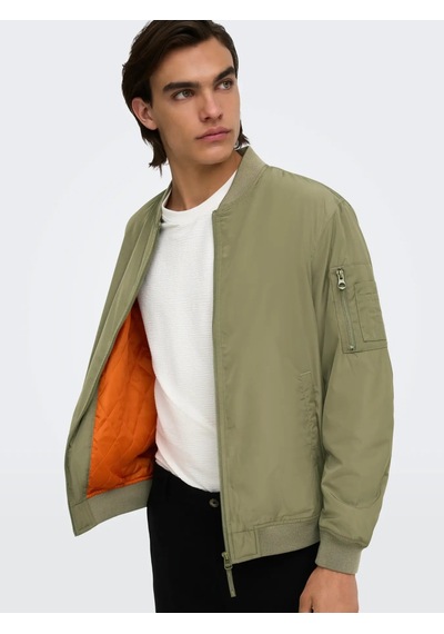 Only & Sons Onsjoshua Erkek Bomber Ceket 22023287 Yeşil