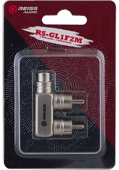 Reiss Audio Rs-gl1f2m 2 Erkek 1 Dişi Rca Çoklayıcı