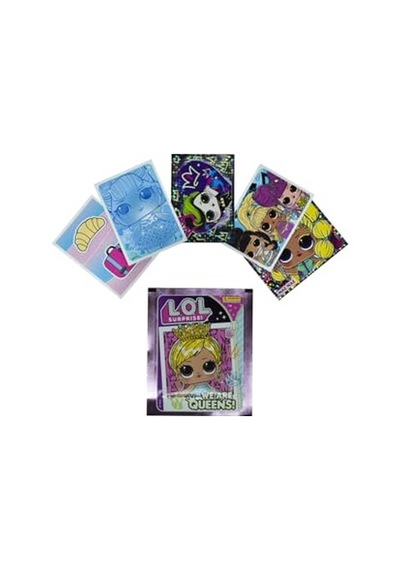 L.o.l Surprise We Are Queens Sticker Collection 10'lu Paket 40 Sticker 10 Kart Kbestlol10 Abanoz