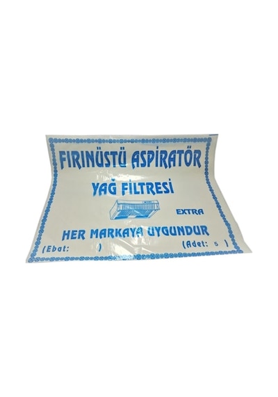 Aspiratör Filtresi (4 Lü Elyaf Mumlu Kağit) - 420433728