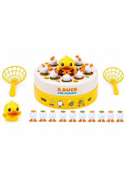 B.duck And Friends Bouncing Carousel Eğitici Beceri Oyunu