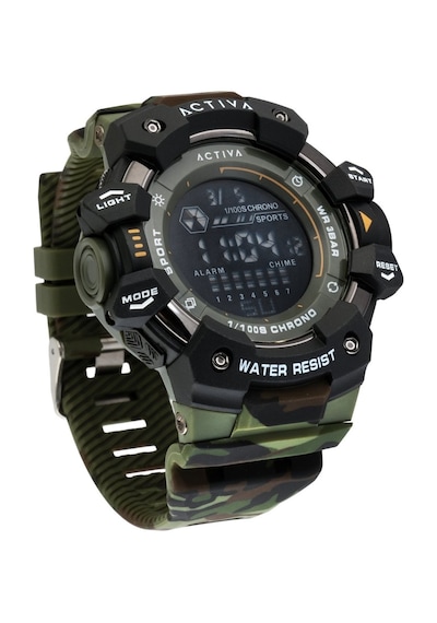 Invicta X Activa Armour Dijital Erkek Kol Saati - 50 Mm - Kamuflaj Siyah