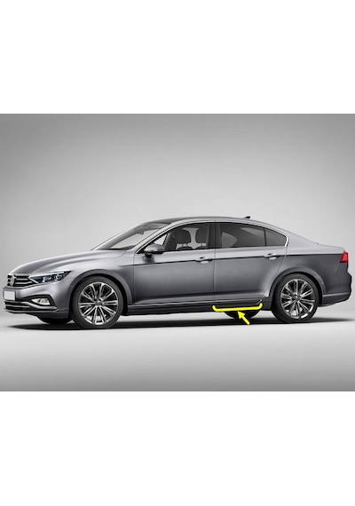 VW Passat B8.5 20-22 Sol Arka Kapı Bandı Çıtası Kromaj 3G0853333A