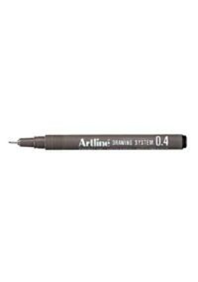 Artline 0.4 Çizim Kalemi Siyah 234